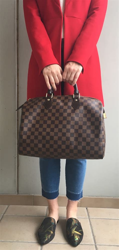 louis vuitton vintage speedy 35|louis vuitton speedy 35 new.